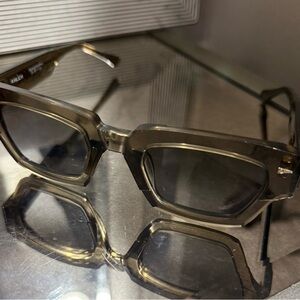 AHLEM Magenta Sun 51 Sunglasses (Unisex)